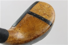Macgregor Right Angle Wood Mallet Head Putter w/Shaft Stamp
