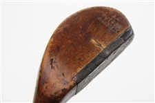 Macgregor Right Angle Wood Mallet Head Putter w/Shaft Stamp