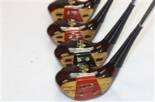 Stan Thompson Hand Made Reg. No. 215 Driver & 2,3,4 Woods