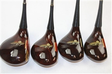 Stan Thompson Hand Made Reg. No. 215 Driver & 2,3,4 Woods