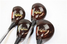 Stan Thompson Hand Made Reg. No. 215 Driver & 2,3,4 Woods