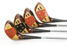 Stan Thompson Hand Made Reg. No. 215 Driver & 2,3,4 Woods
