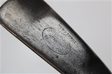 1890's James Paxton Smooth Face Driving Iron