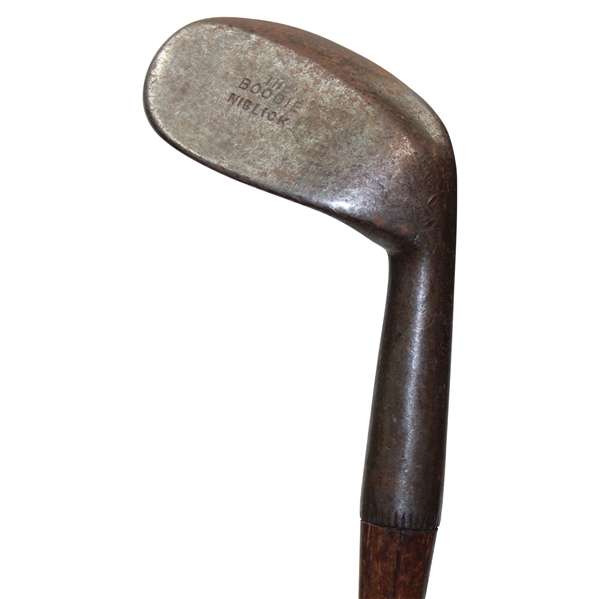 1900 The Boodie – Heavy Medium Size Head, Smooth Face Niblick