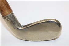 1920 Smooth Face Bamboo Shaft Golf Club Head Walking Stick