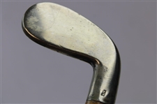 1920 Smooth Face Bamboo Shaft Golf Club Head Walking Stick