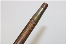 1920 Smooth Face Bamboo Shaft Golf Club Head Walking Stick