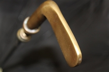 1950- 1960 Royal Golf Club - Black Umbrella, Walking Stick, And Silver Plated Putter 