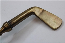 1950- 1960 Royal Golf Club - Black Umbrella, Walking Stick, And Silver Plated Putter 