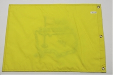 Art Wall Signed 2000 Masters Embroidered Flag JSA ALOA