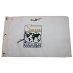 Gene Sarazen Signed Sarazen World Open Championship Flag with 1995 JSA ALOA