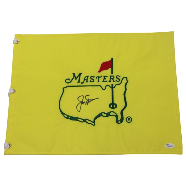 Jack Nicklaus Signed Undated Masters Tournament Embroidered Flag JSA #Y53725