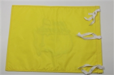 Jack Nicklaus Signed 2016 Masters Tournament Embroidered Flag JSA ALOA