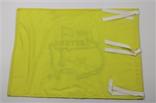 Jose Maria Olazabal Signed 1999 Masters Tournament Embroidered Flag JSA ALOA