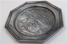 Alan Shepard Signed May 12, 1961 Life Magazine, & Pewter Plate