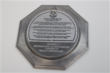 Alan Shepard Signed May 12, 1961 Life Magazine, & Pewter Plate