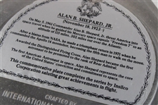 Alan Shepard Signed May 12, 1961 Life Magazine, & Pewter Plate