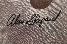 Alan Shepard Signed May 12, 1961 Life Magazine, & Pewter Plate