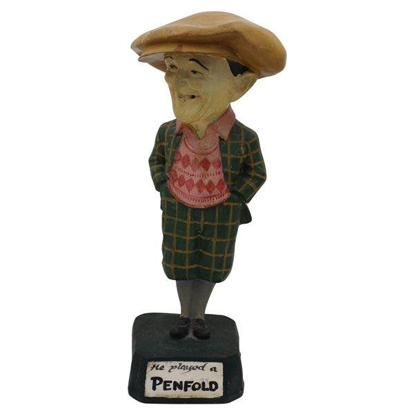c.1930s Large Penfold Man Statue Missing Pipe & Tee