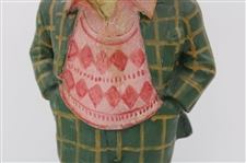 c.1930's Large Penfold Man Statue Missing Pipe & Tee