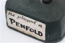 c.1930's Large Penfold Man Statue Missing Pipe & Tee