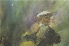 Ben Hogan Artist Print Signed by Artist