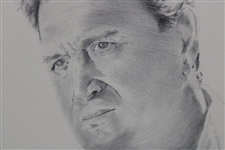 Ray Floyd LTD ED #336/349 Drawing By Artist William Van Zandt 