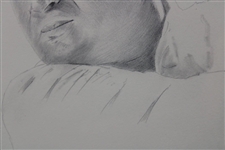 Ray Floyd LTD ED #336/349 Drawing By Artist William Van Zandt 