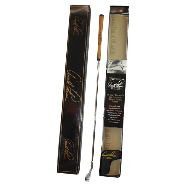 Arnold Palmer Signed Callaway The Original Putter in Original Box w/Headcover JSA ALOA