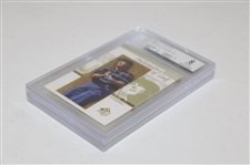 Two (2) 2001 SP Authentic Golf Cards BVG