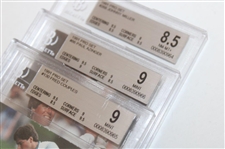 Three (3) 1991 Pro Set Golf Cards BVG