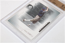 Four (4) 2001 Sp Authentic Preview Golf Cards Beckett