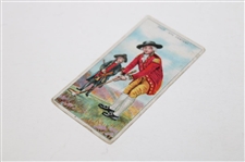 Three (3) Red Coat Golfer Tobacco Golf Cards