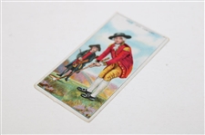 Three (3) Red Coat Golfer Tobacco Golf Cards
