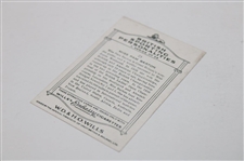 Three (3) Wills Cigarettes' British Sporting Personalities Golf Cards