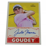 Justin Thomas Signed 2016 Upper Deck Goudey Card