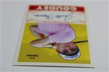 Justin Thomas Signed 2016 Upper Deck Goudey Card