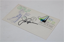 Jack Nicklaus Signed 1977 Honoring The Sport Of Golf Masters First Day Of Issue JSA ALOA
