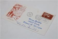 Horton Smith Signed 1957 Human Rights Day First Day Of Issue JSA ALOA