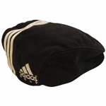 Payne Stewart Personally Owned Adidas Black w/White Stripes Golf Hat - Brad Bryant Collection