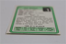 Jack Nicklaus Signed 1981 PGA Tour Rookie Golf Card JSA ALOA