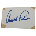 Arnold Palmer Signed Cut Card BECKETT #AE05045