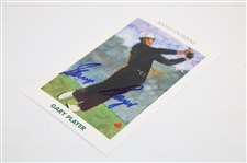 Gary Player Signed 1992 Mueller Anno Domini Card 2152/10000 JSA ALOA