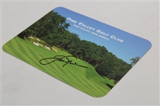 Jack Nicklaus Signed Pine Valley Scorecard JSA ALOA