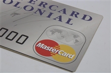 Sergio Garcia Signed Master Card Colonial Oversize $720k 'Presentation Check' - 1st PGA Tour Win JSA ALOA