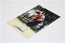 Payne Stewart Signed Original Putting Photo Dated July 1993 JSA ALOA