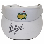 Phil Mickelson Signed Masters Tournament Logo Visor w/Glass Display JSA #X98124