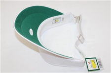 Phil Mickelson Signed Masters Tournament Logo Visor w/Glass Display JSA #X98124