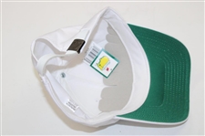 Jack Nicklaus Signed Masters Tournament Logo Hat w/Glass Display JSA ALOA