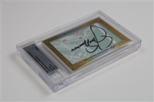 Jack Nicklaus & Seve Ballesteros Signed 2013 Leaf Executive Collection Masterpiece 1 of 1 Beckett #L26792